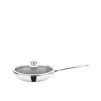 Pragati Agencies - SS Triply Honeycomb Fry Pan
